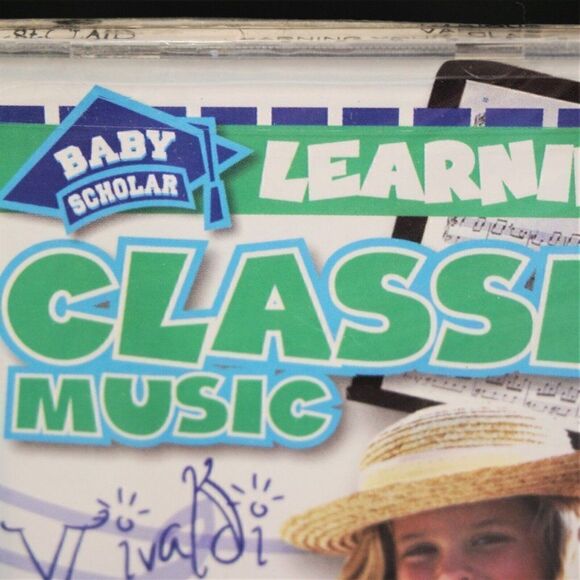 Baby Scholar Learning Your Classical Music Audio CD Vintage 2003 St Clair Entert - Picture 3 of 5